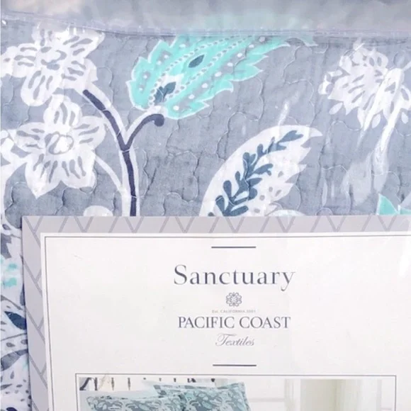 Cotton quilt set 3 piece reversible NWT - Picture 6 of 8